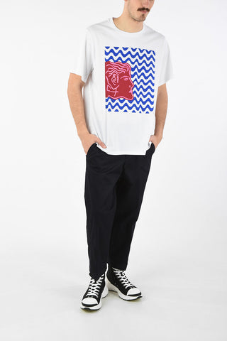 Printed Cotton Easy Fit T-Shirt