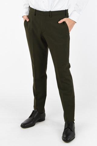 Two Button Slim Fit Suit with Flap Pockets
