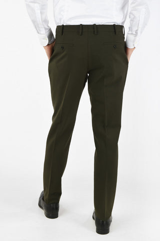 Two Button Slim Fit Suit with Flap Pockets