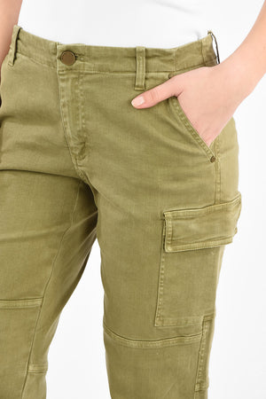 Cargo Pants with Ankle Zip 