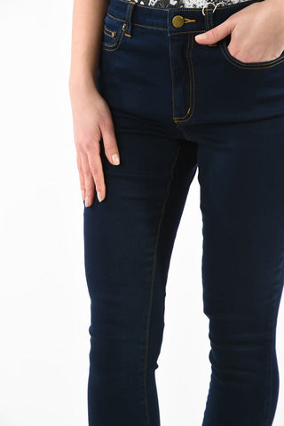 Stretch Cotton High Waist SELMA Skinny Fit Jeans