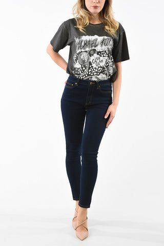 Stretch Cotton High Waist SELMA Skinny Fit Jeans