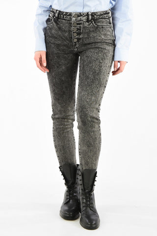 Skinny Fit 5 Pocket High Waist Jeans