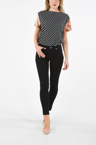 Stretch Cotton High Waist SELMA Skinny Fit Jeans