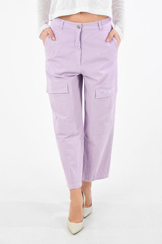 Stretch Cotton Cargo Pants 