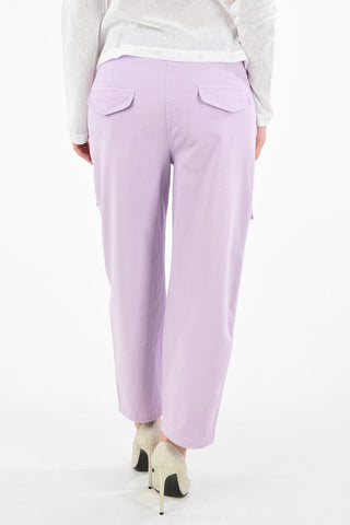 Stretch Cotton Cargo Pants 