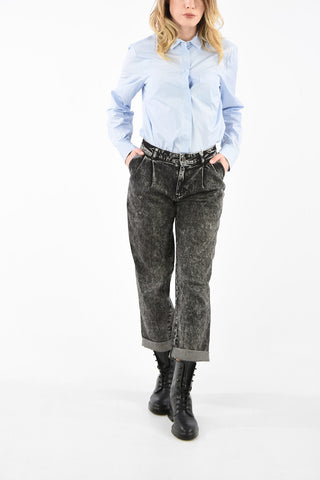 Jeans Peg a Doppia Pince 