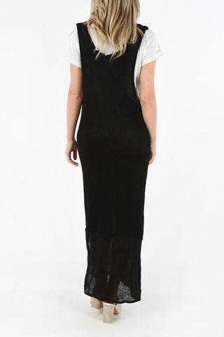 Braided Linen Floor Lenght Dress