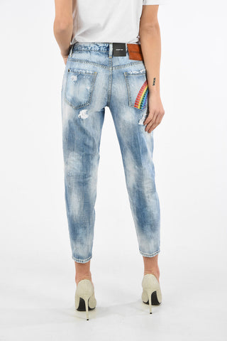 Distressed Crop HOCKNEY Jeans