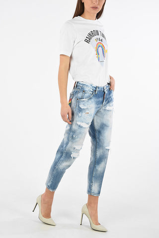 Distressed Crop HOCKNEY Jeans