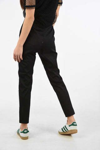 ARMANI EXCHANGE Pantalone Piping Cropped con Elastico in Vita