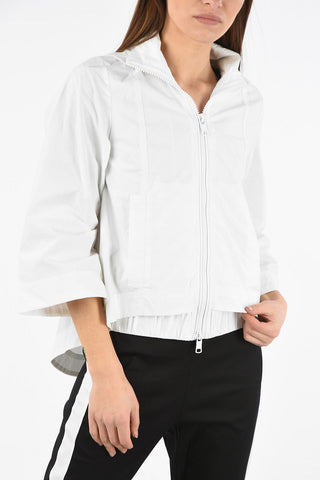 ARMANI EXCHANGE Hooded Asymmetrical Jacket