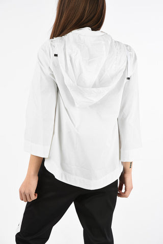 ARMANI EXCHANGE Hooded Asymmetrical Jacket