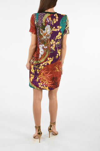 Floral-Print mini Dress