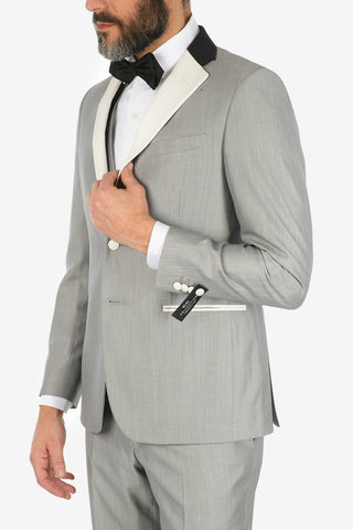 CC COLLECTION silk and virgin wool CERIMONIA REFINED suit
