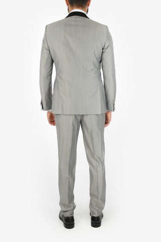 CC COLLECTION silk and virgin wool CERIMONIA REFINED suit