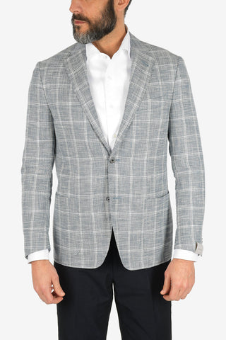 check GATE 2-button blazer
