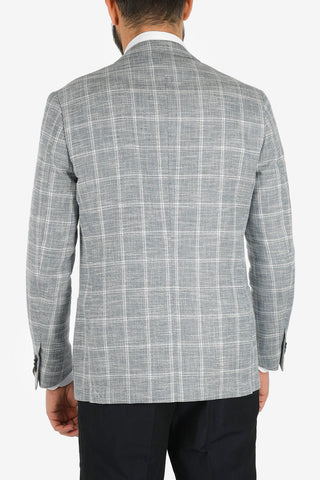 check GATE 2-button blazer