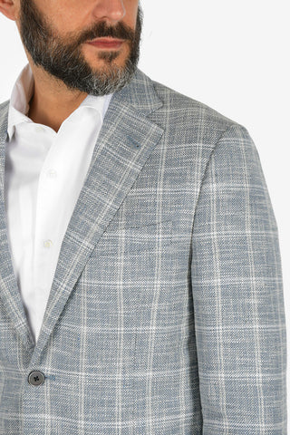 check GATE 2-button blazer