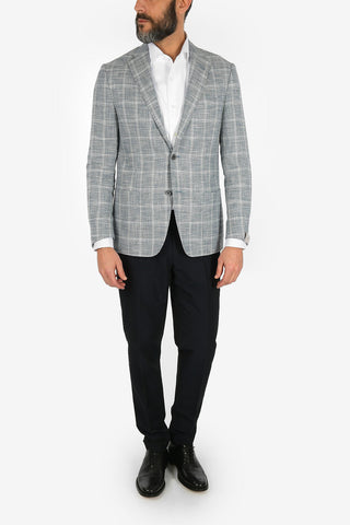 check GATE 2-button blazer