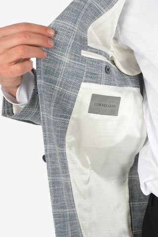 check GATE 2-button blazer