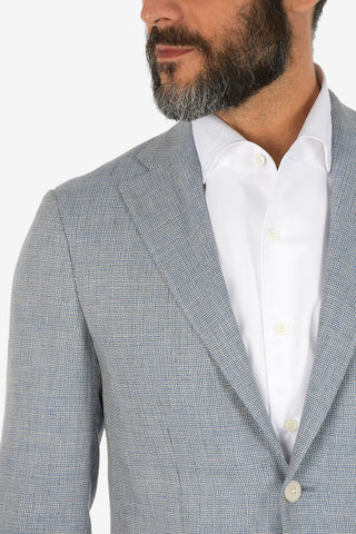 CC COLLECTION linen and virgin wool REWARD blazer