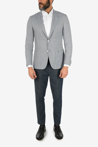 CC COLLECTION linen and virgin wool REWARD blazer