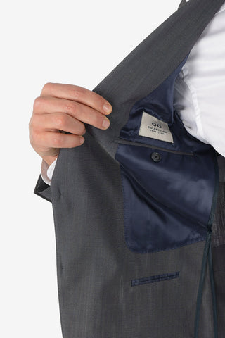 CC COLLECTION silk and virgin wool single breasted REWARD suit