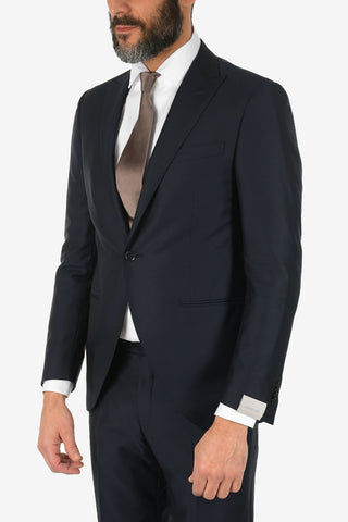 virgin wool drop 8R CERIMONIA-ACADEMY 1-button suit