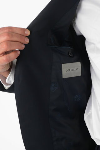 virgin wool drop 8R CERIMONIA-ACADEMY 1-button suit