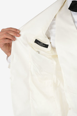 CC COLLECTION CERIMONIA REFINED pinstriped 2-button suit
