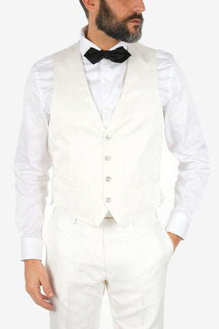 CC COLLECTION CERIMONIA REFINED pinstriped 2-button suit