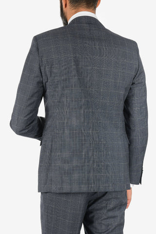 CC COLLECTION abito REFINED a quadri in lana vergine
