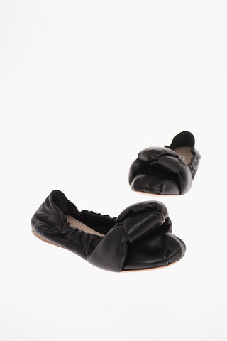 Soft Leather Stretchy Ballet Flats