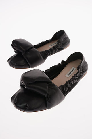 Soft Leather Stretchy Ballet Flats