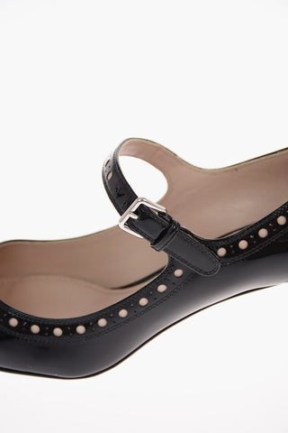 Pumps Kitten Heel in Vernice 5cn