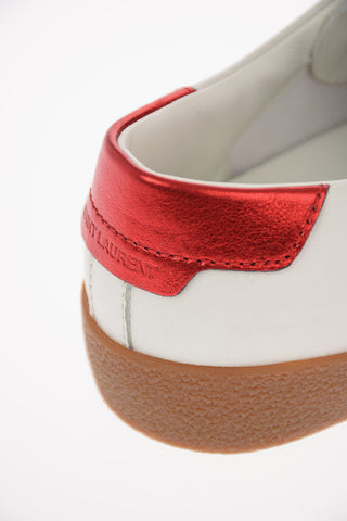 Leather BROOKLYN Sneakers with Embroidered Logo