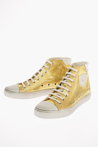 Sneakers BEDFORD in Denim Lamé