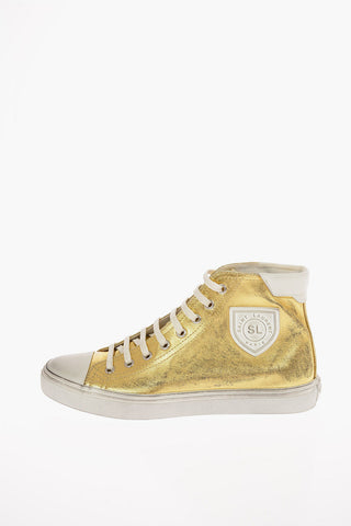 Sneakers BEDFORD in Denim Lamé