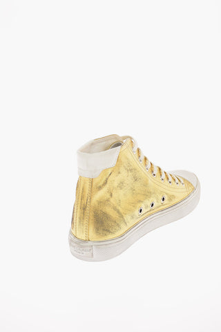 Sneakers BEDFORD in Denim Lamé