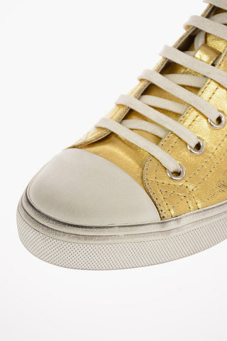 Sneakers BEDFORD in Denim Lamé