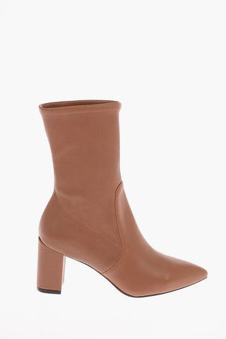 Soft Leather LANDRY 75 Ankle Boots with Point Toe 7.5 cm