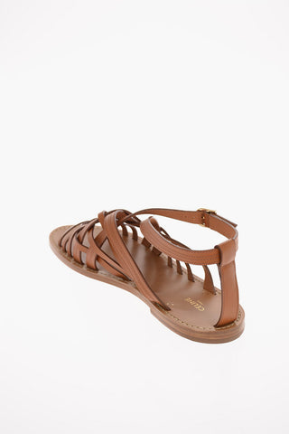 Braided Leather Sandals