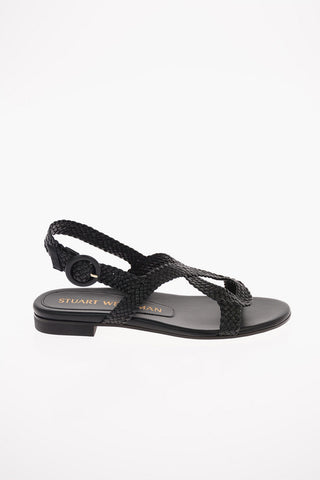 Braided Leather TEODORA Sandals 1.5 cm