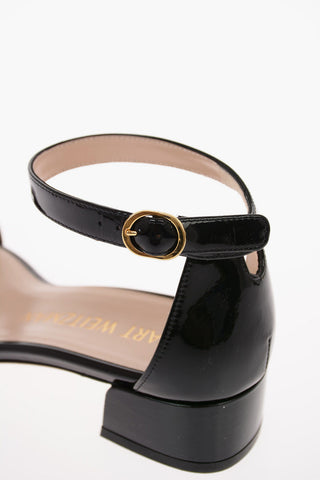 Lacquered Leather NUDIST JUNE Sandals 4 Cm
