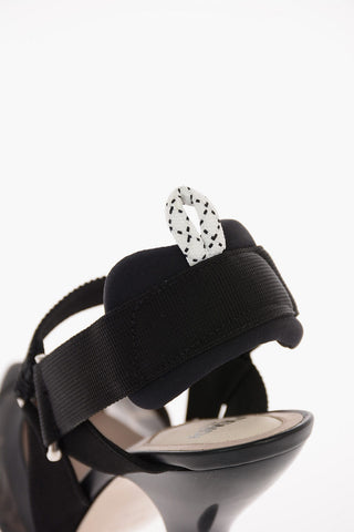 Slingbacks COLIBRÍ in Rete con Tacco a Rocchetto 10 Cm