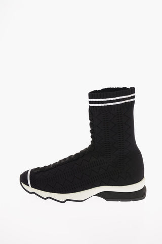 Fabric Pull On Sneakers 