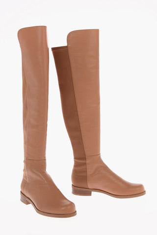 Pull On 5050 Over the Knee Boots 3 cm
