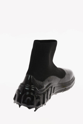 Sock Sneakers in Tessuto Spalmato