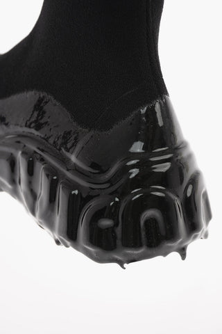 Sock Sneakers in Tessuto Spalmato